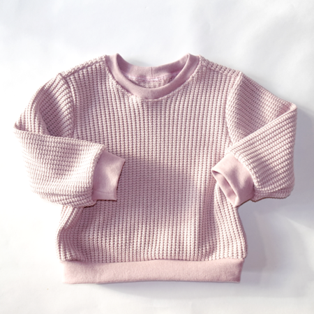 selkie pullover mauve strick